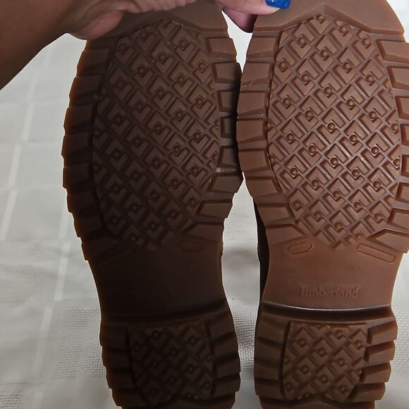 Brown Leather Ankle Waterproof Boots - Picture 6 of 16